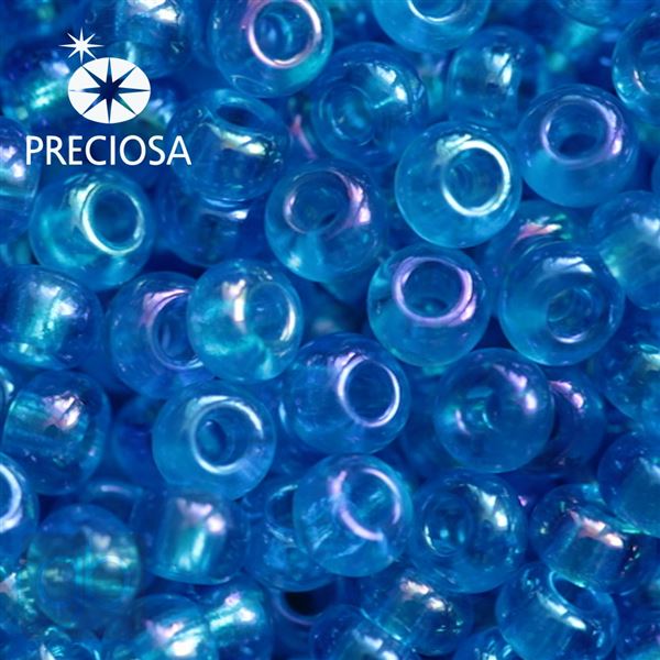 Preciosa Seed beads 8/0 2,9 mm Blue 61150 20 g