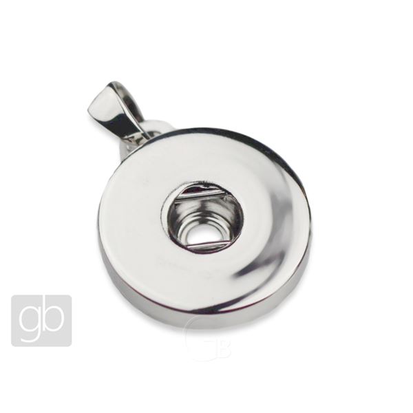 Pendant BUTTON jewelry Platinum CV25