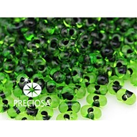 Preciosa Beads Farfalle 2x4 mm Green 10 g