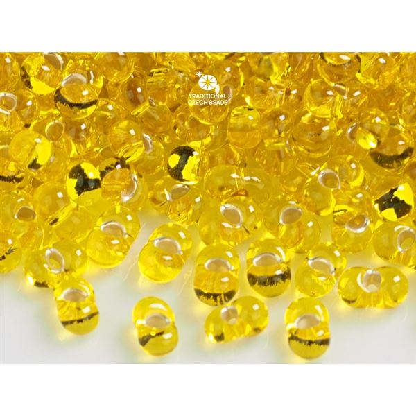 Preciosa Beads Farfalle 2x4 mm Yellow 10 g