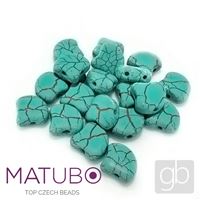 MATUBO GINKO 7,5 mm 20 pcs. Turquoise 8702010-24614