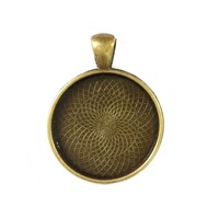 Jewelery bed 20 mm pendant K00013