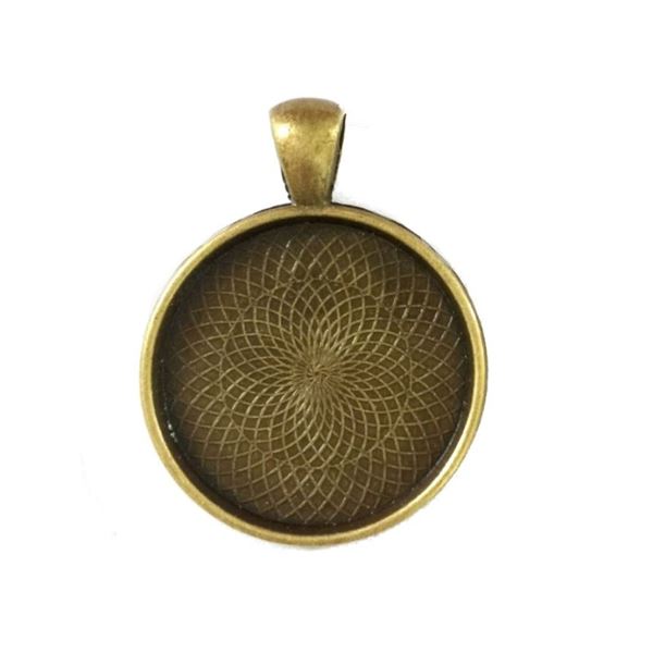 Jewelery bed 20 mm pendant K00013