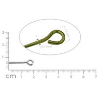 Eye pins OLD BRASS 20 mm 50 pcs.