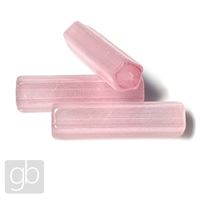Pressed beads Roller Pink 30 x 8 mm MP_643