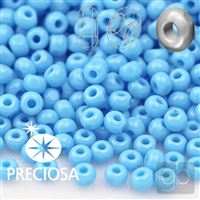 Preciosa Seed Beads CHARLOTTE 11/0 2,1 mm Blue 63020 20 g
