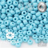 Preciosa Seed Beads CHARLOTTE 11/0 2,1 mm Blue 63030 20 g