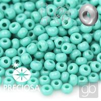 Preciosa Seed Beads CHARLOTTE 11/0 2,1 mm Turquoise 63130 20 g