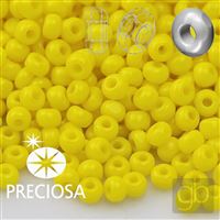 Preciosa Seed Beads CHARLOTTE 11/0 2,1 mm Yellow 83130 20 g
