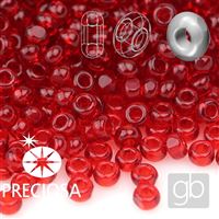 Preciosa Seed Beads CHARLOTTE 11/0 2,1 mm Red 90090 20 g