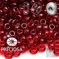 Preciosa Seed Beads CHARLOTTE 11/0 2,1 mm Red 90120 20 g