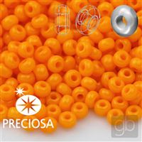 Preciosa Seed Beads CHARLOTTE 11/0 2,1 mm Orange 93110 20 g
