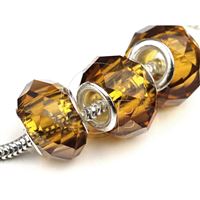 Lampwork beads hole 6 mm PDR40