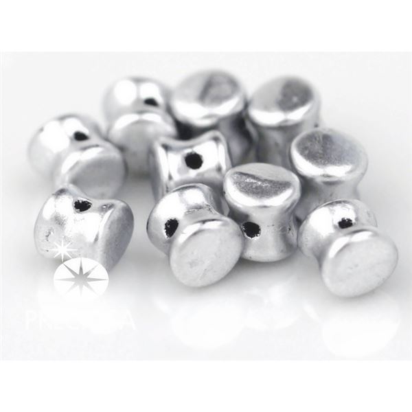 Preciosa PELLET Silver 00030 01700