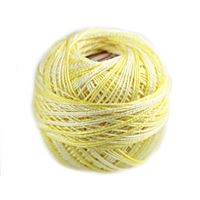 Perlovka crochet yarn Ombré Yellow 11032