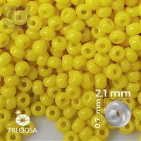 Preciosa Seed beads 11/0 2,1 mm Gelb (PRE11355) 20 g