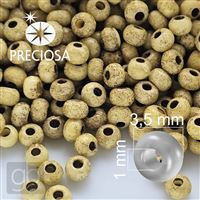 Preciosa Seed Beads 7/0 3,5 mm 20 g Beige PRE7001
