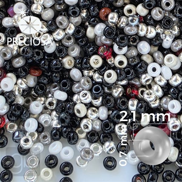 Preciosa Seed Beads MIX 11/0 2,1 mm PRM038 50 g