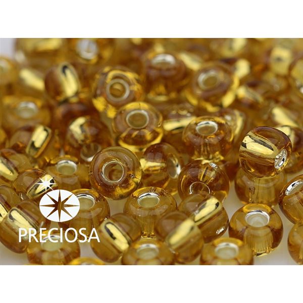 Preciosa Seed beads 2/0 6,1 mm Yellow (17050) 20 g