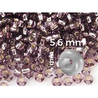 Preciosa Seed beads 3/0 5,6 mm Purple (27010) 20 g