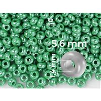 Preciosa Seed beads 3/0 5,6 mm Green (58250) 20 g