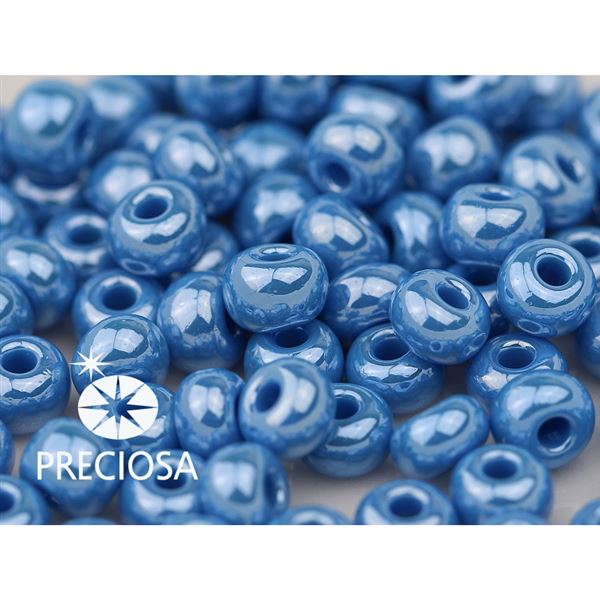 Preciosa Seed beads 3/0 5,6 mm Blue (68050) 20 g