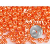 Preciosa Seed beads 3/0 5,6 mm Orange (98140) 20 g
