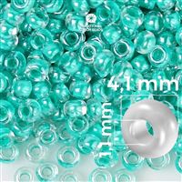 Preciosa Seed beads 6/0 4,1 mm Green 38658 20 g