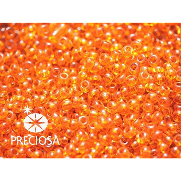 Preciosa Seed beads 7/0 3,5 mm Orange (90030) 20 g