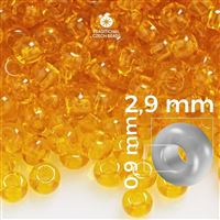 Preciosa Seed beads 8/0 2,9 mm Orange 80060 50 g