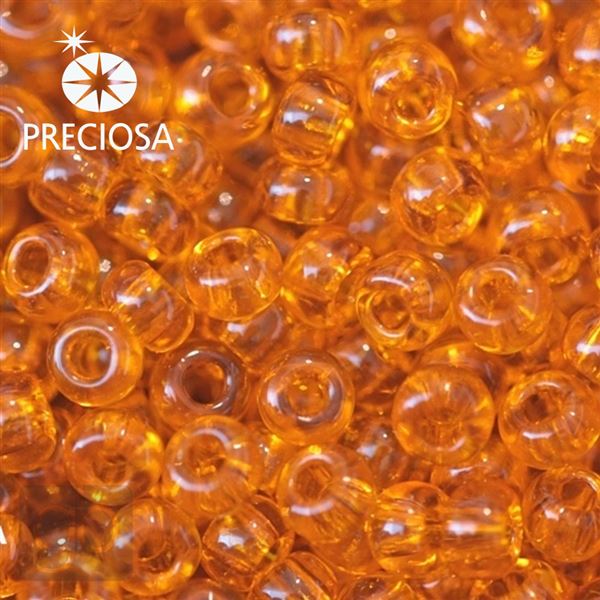 Preciosa Seed beads 8/0 2,9 mm Orange 90000 50 g