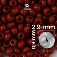 Preciosa Seed beads 8/0 2,9 mm Brown 93300 50 g