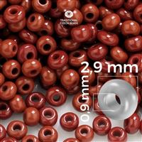 Preciosa Seed beads 8/0 2,9 mm Brown 13600 50 g