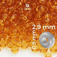Preciosa Seed beads 8/0 2,9 mm Brown 10070 50 g