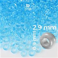 Preciosa Seed beads 8/0 2,9 mm Blue 60000 50 g