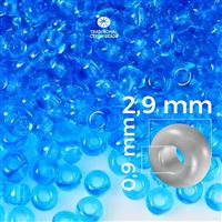 Preciosa Seed beads 8/0 2,9 mm Blue 60030 50 g