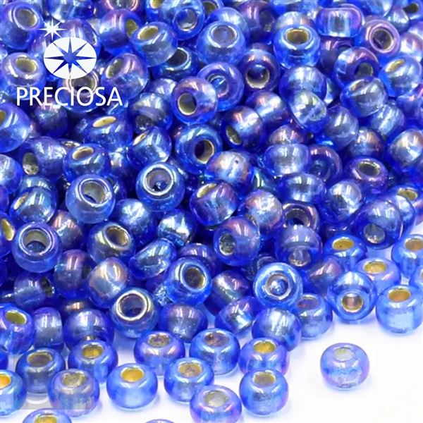 Preciosa Seed beads 8/0 2,9 mm Blue (37039) 50 g