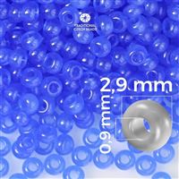 Preciosa Seed beads 8/0 2,9 mm Blue 32010 50 g