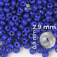 Preciosa Seed beads 8/0 2,9 mm Blue 33050 50 g