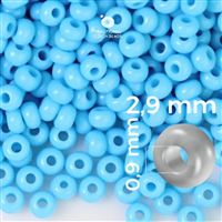 Preciosa Seed beads 8/0 2,9 mm Blue 63020 50 g