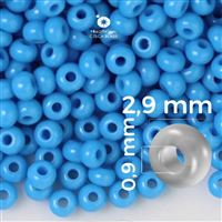 Preciosa Seed beads 8/0 2,9 mm Blue 63050 50 g