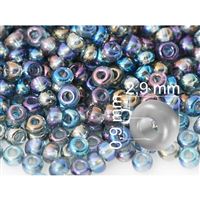 Preciosa Seed beads 8/0  2,9 mm Iris (41010) 20 g