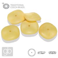 PRECIOSA RIPPLE 02010-29573 Yellow 12 mm 5 pcs