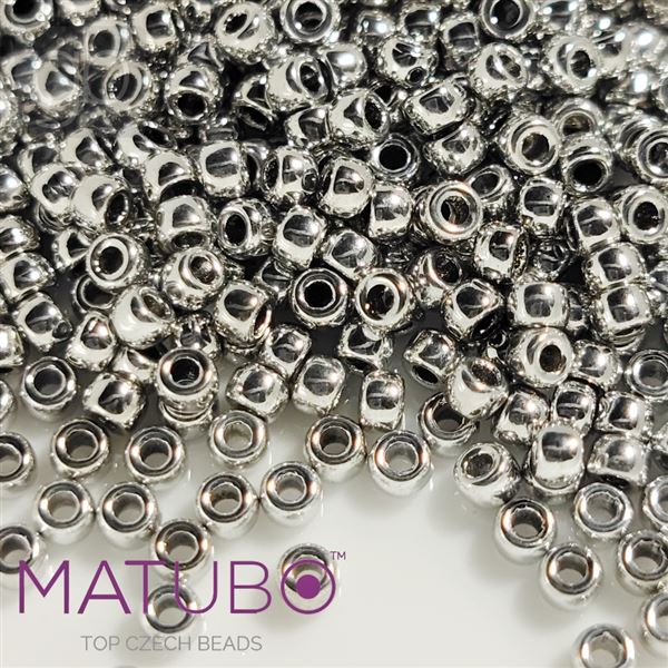 Matubo seed beads 11/0 Silver (03000-27000) 5 g 