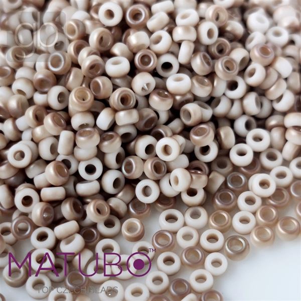 Matubo seed beads 15/0 Beige Celsian MATT (03000-22501)