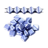 Silky Beads Dia 6x6 mm Blue 02010-25014 5 g (approx. 17 pcs)