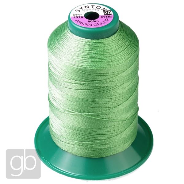 SYNTON 20 Beading thread Green 1314