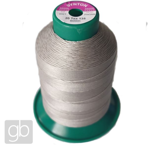 SYNTON 20 Beading thread Grey Silver 0321