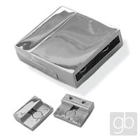Magnetic clasps PLATINE 24 x 20 x 6 mm