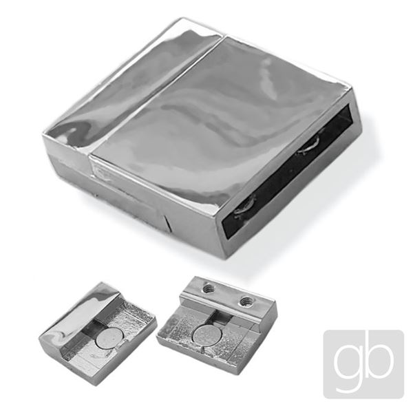 Magnetic clasps PLATINE 24 x 20 x 6 mm